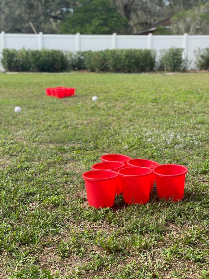 Plush Sheets, Games!, Huge Backyard, Massage Chair Tampa Buitenkant foto
