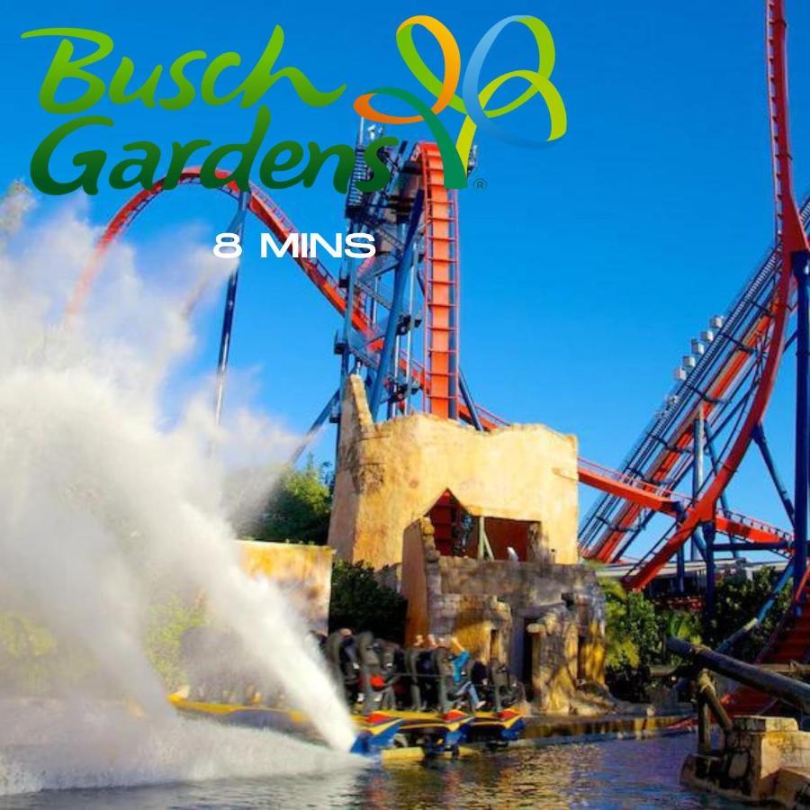Plush Sheets, Games!, Huge Backyard, Massage Chair Tampa Buitenkant foto